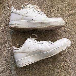 White Air Force ones